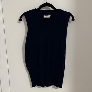 Frame Denim Women's Dark Blue Tank Top